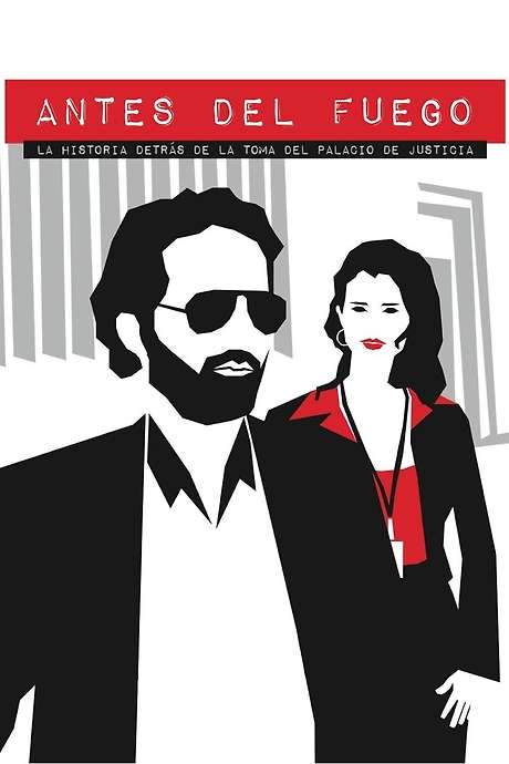 Journalist Alvaro Mendoza delves into the murder of his close friend and colleague, uncovering a far-reaching conspiracy. Partnering with a journalism student, he discovers a dangerous plot involving guerilla fighters, the mafia, and elements within the military, all targeting the Colombian justice palace. Their investigation reveals a complex web of deceit and puts them in considerable danger.